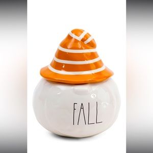 RAE DUNN 9.5in Glazed Fall Gnome